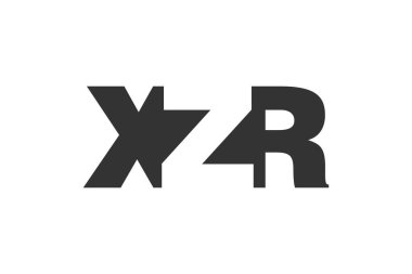 XZR logo tasarımı. İlk harf XZ R kalın yazı tipi teknoloji girişimleri, danışmanlık, kurumsal markalaşma için. Yaratıcı şirket adı, manşet başlıkları tipografi kimliği, moda logoti tipi. Vektör illüstrasyonu.