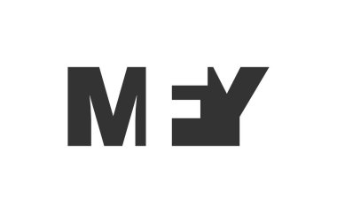MFY logo tasarımı. İlk harf M F Y kalın yazı tipi teknoloji girişimleri, danışmanlık, kurumsal markalaşma. Yaratıcı şirket adı, manşet başlıkları tipografi kimliği, moda logoti tipi. Vektör illüstrasyonu.