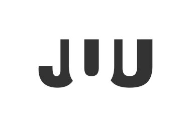JUU logo tasarımı. Teknoloji girişimleri, danışmanlık, kurumsal markalaşma için ilk harf 