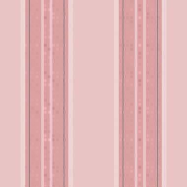 Rard vektör arkaplan çizgisi, tekstil dikey çizgiler. Işık ve kırmızı renk paletinde ipliksiz kumaş deseni.