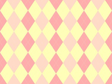 Tatlı pastel pembe ve sarı baklava desenli. Geçmişi, tekstili, ambalajı ya da kadınsı markaları için mükemmel. Zarif ve çok yönlü bir tasarım..