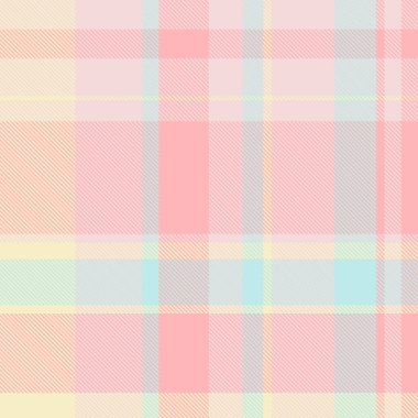 Tartlı ekose kumaş, internet kumaş arkaplan modeli. Açık renk palette Amerikan vektör dokusu pürüzsüz tekstil.