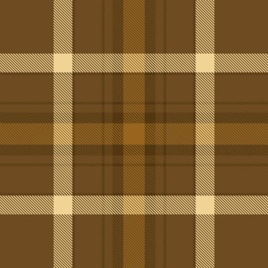 Punk arkaplan kontrol şablonu, tartan vektör dokusu seçin. Ekose kumaş dikmek turuncu ve kehribar renk paleti içinde dikişsiz.