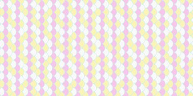 Tatlı pastel elmas desenli. Geçmişi, tekstili, ambalajı ya da yumuşak, neşeli bir estetiğe ihtiyaç duyan her tasarımı için mükemmel..