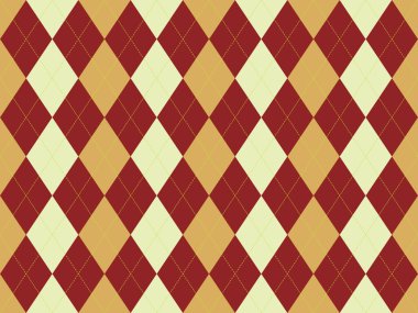 Sıcak sonbahar tonlarında zarif baklava deseni. Sahte temalı tasarımlar, duvar kağıtları ya da tekstil projeleri için mükemmel..