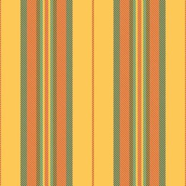 Çizgi vektör şeridini, çok renkli dikey desen dokusunu tustomize et. Kehribar ve kırmızı renk paletinde, dikdörtgen kumaş arka plan tekstili.