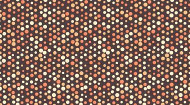 Renkli noktalar dinamik bir zigzag oluşturan soyut ve pürüzsüz bir desen. Arka planlar, tekstil, web sitesi tasarımı ya da canlı, modern ve oyuncu estetiğe ihtiyaç duyan her proje için mükemmel..