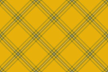 Yeni desenli ekose arka plan, Çin Yeni Yıl Kumaş Kumaşı Tekstili. Parlak ve sarı renk paletinde durgun vektörsüz desenli tartan.