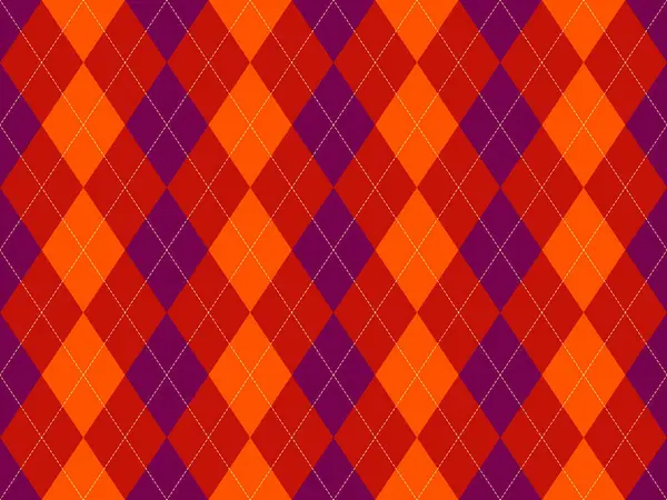 Sonbahar turuncusu ve koyu mor renkli canlı baklava deseni. Düşmüş tasarımlar, arka planlar ya da tekstil için mükemmel. Kalın renkler ve klasik tasarım şık ve şenlikli bir atmosfer yaratır..