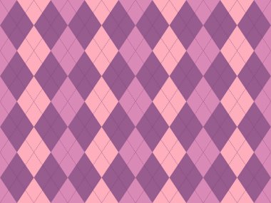 Zarif pembe ve mor baklava deseni. Geçmişi, tekstili ve moda tasarımları için mükemmel. Bu kusursuz doku sofistike ve zamansız bir estetik sunuyor..