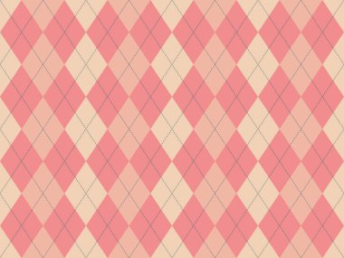 Zarif pembe ve bej baklava deseni. Geçmişler, tekstil, kırtasiye ve markalaşma projeleri için mükemmel. Klasik bir tasarım, modern ve ince bir his..