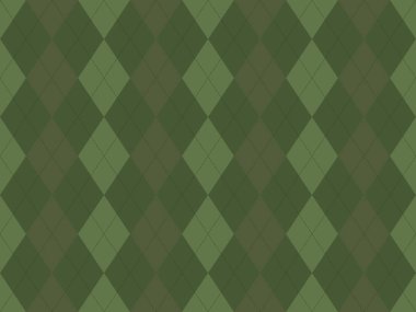 Bu tekrarlayan elmas deseninde incelik var. Yeşilin gölgeleri sofistike ve rahatlatıcı bir estetik yaratır. Arkaplan, tekstil veya sunumlar için mükemmel.