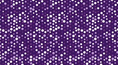 Soyut mor ve beyaz benekli desen. Zarif, modern tasarım arka plan, tekstil veya web sitesi tasarımları için mükemmel. İnce dalga etkisi görsel ilgi ve dinamizm ekler..