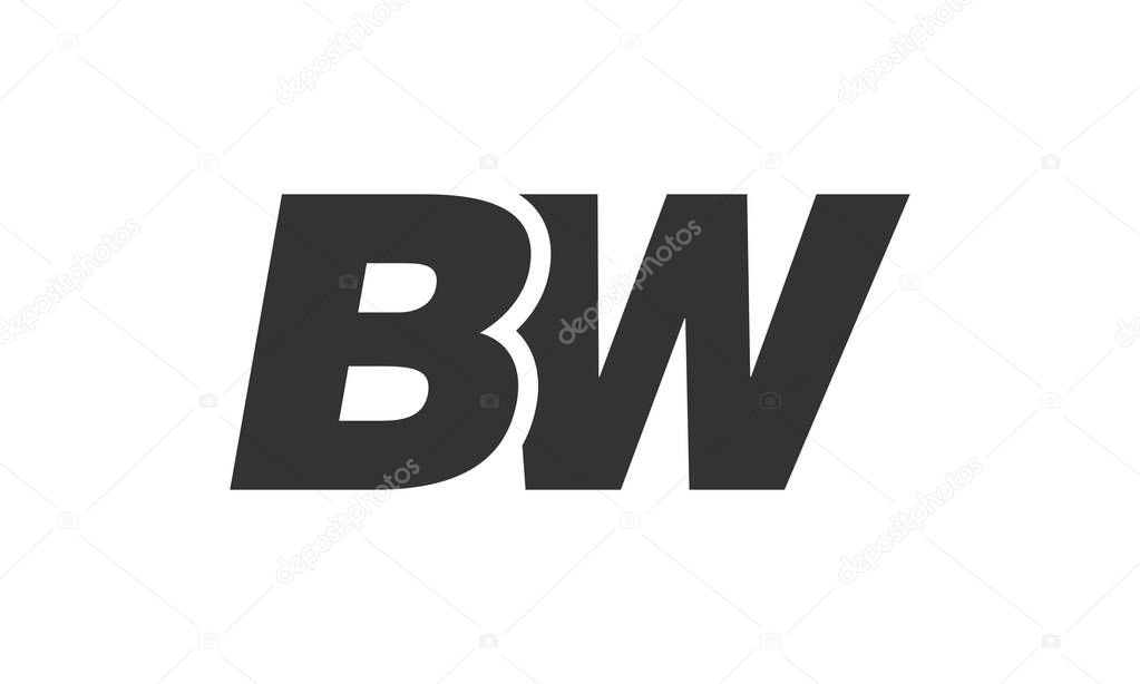 BW Techno Editable Font Logo For Corporate Branding. Bold, Futuristic Design With Unique Typographic Ideas. Minimal Custom Type And Dynamic Letter Variations For Promotion, Printing, And Book Titles