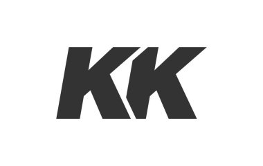 KK Tekno Düzenlenebilir Şirket Markası Yazı Tipi Logosu. Benzersiz tipografik fikirleri olan cesur, fütürist tasarım. Asgari Özel Tür ve Dinamik Harf Değişiklikleri Tanıtım, Baskı ve Kitap Başlıkları