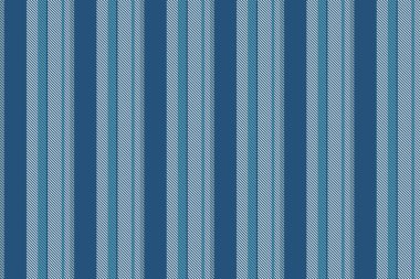 Sakinleştirici mavi renklerdeki zarif dikey çizgiler karmaşık bir tekstil deseni oluşturur. Web sitesi geçmişi, giysi tasarımı ya da ambalajı için mükemmel. Bu görüntü huzur ve düzen hissi uyandırıyor..