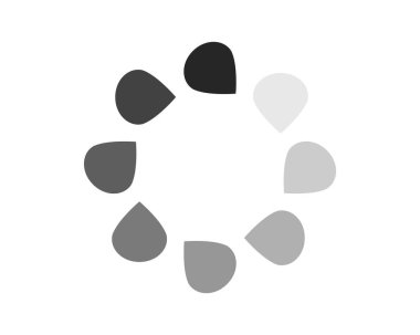 Çubuk durum simgesi yükleniyor. Vektör çizimi. Vektör yüklü simgeler. İndirme işlemi sürüyor. Donload ya da Gönderme.