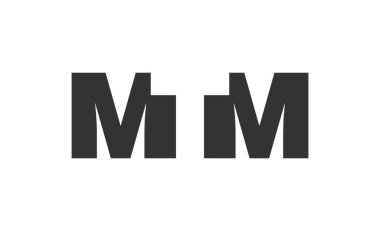 MTM logo tasarımı. İlk harf M T M koyu yazı tipi. Teknolojik girişimler, danışmanlık, kurumsal markalaşma. Yaratıcı şirket adı, manşet başlıkları tipografi kimliği, moda logoti tipi. Vektör illüstrasyonu.