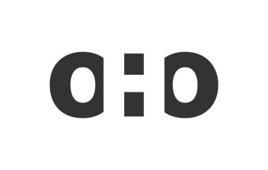 OHO logo tasarımı. Teknoloji girişimleri, danışmanlık, kurumsal markalaşma için ilk harf O H O kalın yazı tipi. Yaratıcı şirket adı, manşet başlıkları tipografi kimliği, moda logoti tipi. Vektör illüstrasyonu.