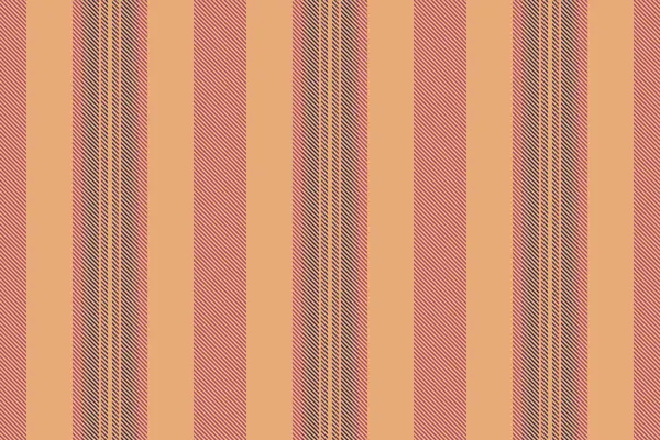 Düzenlenebilir dikişsiz çizgiler, kumaş dokusu deseni üzerinde. Turuncu ve kırmızı renk paletinde yinelenen tekstil vektörü dikey arkaplan.