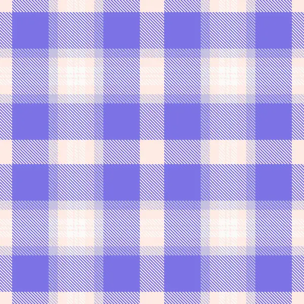 Tekrarlanan tartan dokusu, kalın ekose arka plan vektörü. Eskimiş desensiz çivit kumaş ve sisli gül rengi paleti.