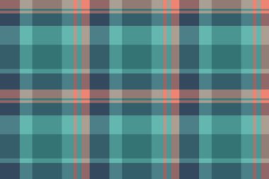 Sırt dokusu vektörü, Arapça ekose kumaş kontrolü. Yumuşaklık arkaplan deseni pastel ve deniz mavisi renk paletinde pürüzsüzdür.
