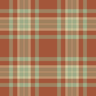 Zengin doku desenli tartan, Hanuka vektör kumaş kumaşı. Kısa arkaplan kontrolü turuncu ve pastel renklerde ekosesiz.