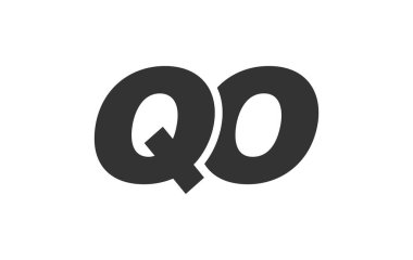 QO Tekno Düzenlenebilir Şirket Markası Yazı Tipi Logosu. Benzersiz tipografik fikirleri olan cesur, fütürist tasarım. Asgari Özel Tür ve Dinamik Harf Değişiklikleri Tanıtım, Baskı ve Kitap Başlıkları