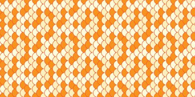 Canlı turuncu ve krem rengi geometrik desen. İnternet sitesi geçmişi, tekstil tasarımları ya da ambalaj için kusursuz doku ideal. Tarz sahibi, tekrarlayan tasarım sıcaklık ve enerjiyi çağrıştırıyor..