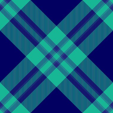 Britanya desenli ekoseli, arka plan vektör kumaşı çapraz. Geleneksel olarak mavi ve gök mavisi palette tartan dokusunu kontrol et.