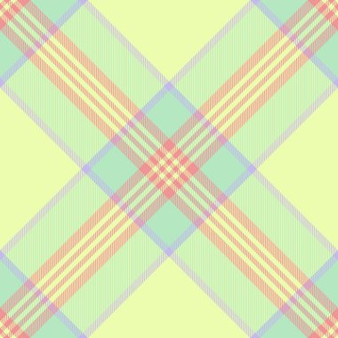 İç mekan desenli kumaş dokusu, gençlerin geçmiş kontrol vektörü. Lşık ve kireç rengi palette ekosesiz ekose kumaş..