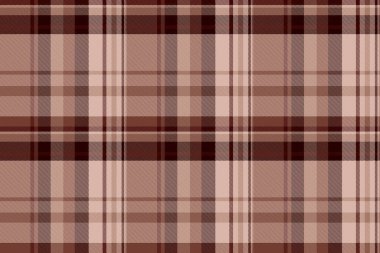 Tasarımcı tekstil kumaş tartan, indirimli kumaş taşıyıcısı. Arkaplan denetimi için açık ve kırmızı renk paletinde arkaplansız ekose.