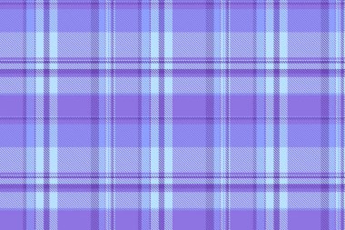 Hoş bir tartan deseni, donanmanın arka planında pürüzsüz kumaş. Çivit ve açık renk paletinde yerel tekstil denetimi vektörü.