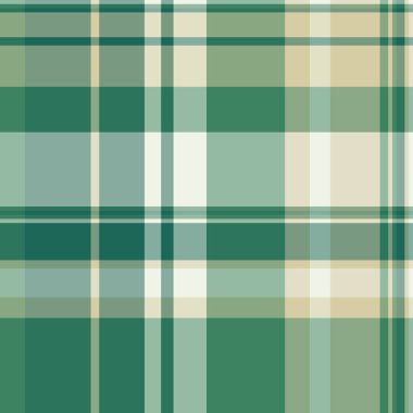 Sınır kontrolü kumaş tekstil, karnaval desenli vektör tartan. Pastel ve nane rengi palette lükslü arkaplan dikişsiz ekoseli desen.