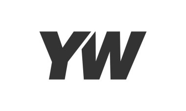 Şirket Markası için YW Tekno Düzenlenebilir Yazı Tipi Logosu. Benzersiz tipografik fikirleri olan cesur, fütürist tasarım. Asgari Özel Tür ve Dinamik Harf Değişiklikleri Tanıtım, Baskı ve Kitap Başlıkları