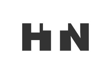 HTN logo tasarımı. İlk harf H T N kalın yazı tipi teknoloji girişimleri, danışmanlık, kurumsal markalaşma. Yaratıcı şirket adı, manşet başlıkları tipografi kimliği, moda logoti tipi. Vektör illüstrasyonu.