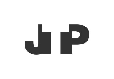 JTP logo tasarımı. İlk harf J T P kalın yazı tipi teknoloji girişimleri, danışmanlık, kurumsal markalaşma. Yaratıcı şirket adı, manşet başlıkları tipografi kimliği, moda logoti tipi. Vektör illüstrasyonu.