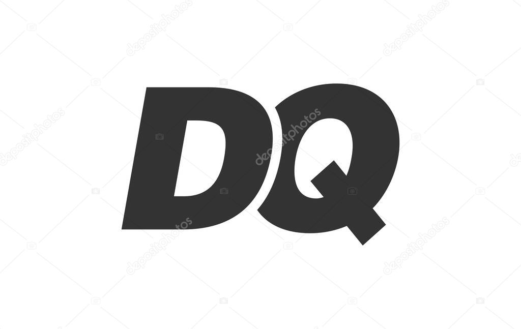 DQ Techno Editable Font Logo For Corporate Branding. Bold, Futuristic Design With Unique Typographic Ideas. Minimal Custom Type And Dynamic Letter Variations For Promotion, Printing, And Book Titles
