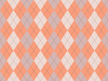 Yumuşak şeftali, bej ve gri renkte zarif baklava deseni. Geçmişi, tekstili ve moda tasarımları için mükemmel. Bu zamansız geometrik doku sofistike ve küçümsenmiş stili çağrıştırır..