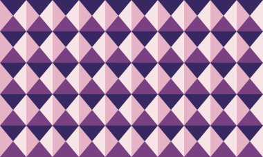 Pembe ve mor üçgenlerin soyut geometrik deseni. Özgeçmiş, web sitesi tasarımı ya da tekstil baskıları için mükemmel. Modern, sofistike ve görsel olarak çekici bir doku oluşturur..