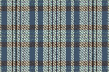 Zarif mavi, bej ve kahverengi ekose desenli. Tekstil tasarımı, web sitesi geçmişi veya moda projeleri için mükemmel.