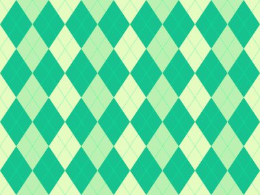 Nane ferahlatıcı ve soluk yeşil tonlarda zarif baklava deseni. Arkaplan, tekstil, markalaşma veya web sitesi tasarımı için mükemmel.