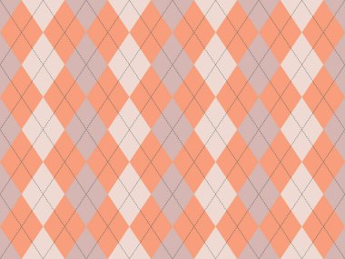 Yumuşak şeftali, bej ve gri renkte zarif baklava deseni. Geçmişi, tekstili ve moda tasarımları için mükemmel. Bu zamansız geometrik doku sofistike ve küçümsenmiş stili çağrıştırır..