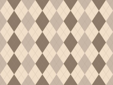 Tarafsız bej ve kahverengi tonlarda zarif baklava deseni. Arkaplan, tekstil, ambalaj veya web sitesi tasarımı için mükemmel.