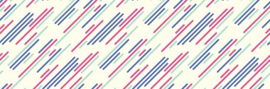 Soyut çapraz çizgi deseni. Pastel renklerle modern geometrik tasarım. Web sitesi geçmişi, tekstil baskıları ve canlı markalar için ideal. Hız, enerji ve dinamizmi iletir.