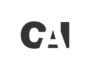 CAI logo tasarımı. Teknoloji girişimleri, danışmanlık, kurumsal markalaşma için ilk harf C A I kalın yazı tipi. Yaratıcı şirket adı, manşet başlıkları tipografi kimliği, moda logoti tipi. Vektör illüstrasyonu.