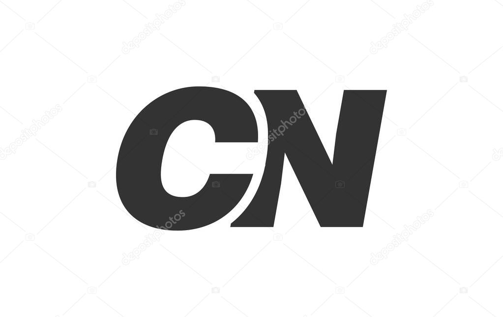 CN Techno Editable Font Logo For Corporate Branding. Bold, Futuristic Design With Unique Typographic Ideas. Minimal Custom Type And Dynamic Letter Variations For Promotion, Printing, And Book Titles