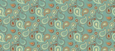 Şablonlu tasarım posteri. Duvar kağıdı eski moda meditasyon canlılığı. Hassas, yatay ve basit bir sakinlik. Bitkisel Viktorya Dili Çiçekli Kızılderili..