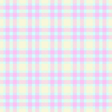 Yumuşak pastel ekose desenli. Tekstil, moda ve tasarım projeleri için çok yönlü bir fon. Sakinleştirici, neşeli bir ruh hali uyandırıyor. Bahar, bebek ürünleri ya da modern sanat için harika..