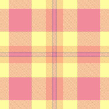 Pastel plaid pattern. Light  airy design with pink, yellow  peach tones. Great for backgrounds, textiles or adding a subtle decorative touch.